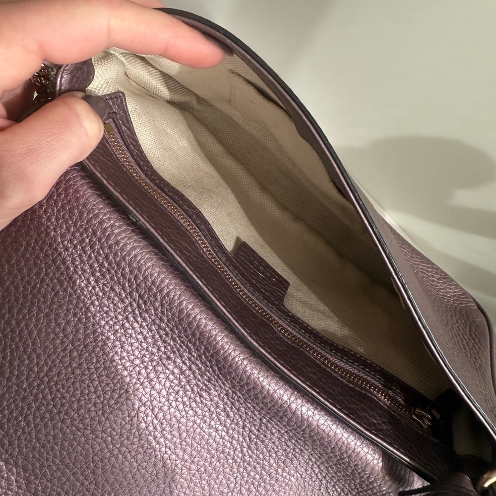 100% Authentic Gucci soho chain crossbody - Picture 3 of 3